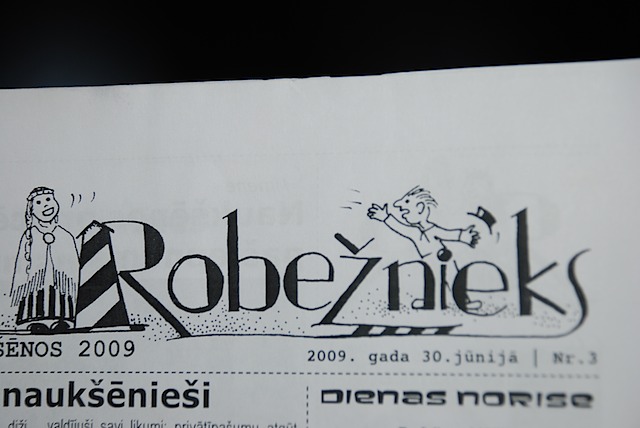 robeznieka virsraksts